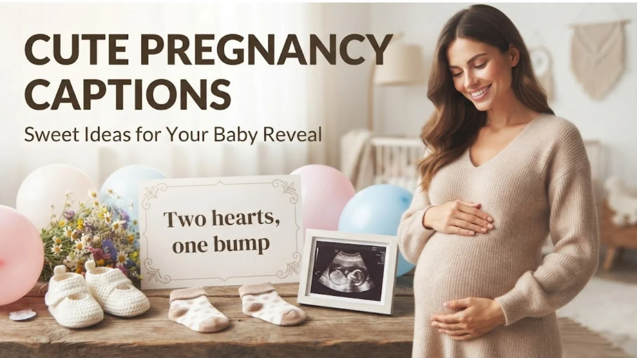Cute Pregnancy Announcement Captions for Instagram
