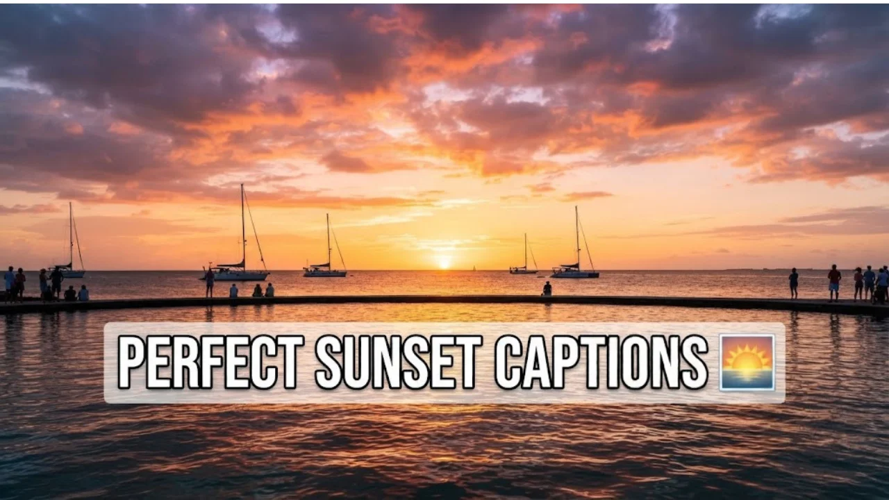 Dreamy Sunset Key West Captions for Instagram