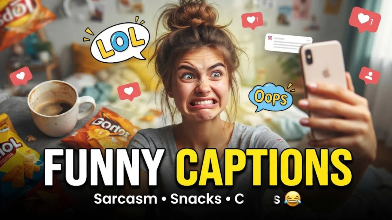 Funny Instagram Captions for Girls