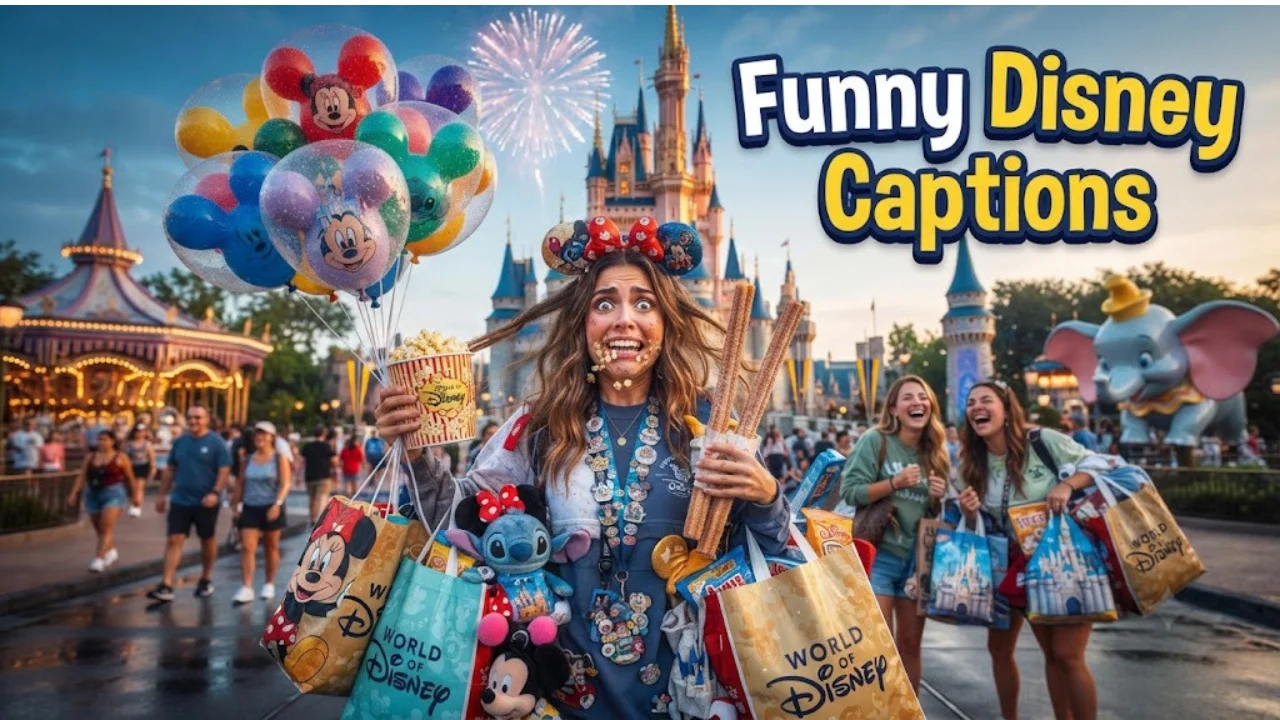 Funny Disney World Captions for Instagram