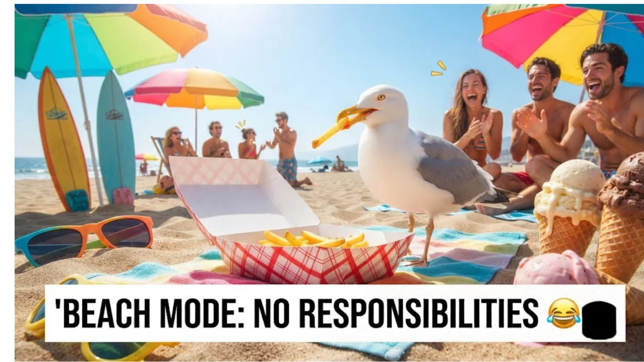 Funny Santa Monica Beach Captions