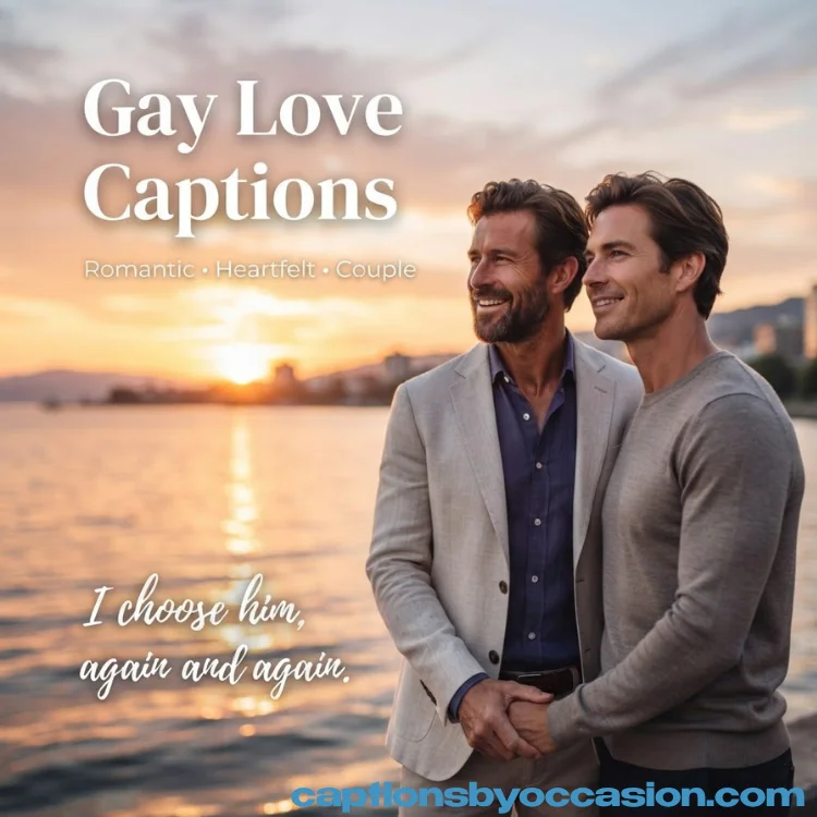 Gay Love Captions