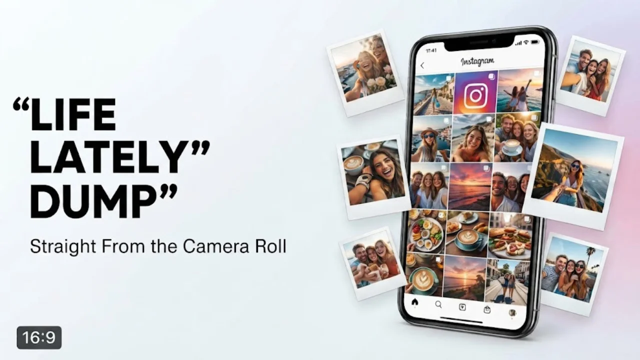 Life Lately & Camera Roll Photo Dump Captions for Instagram