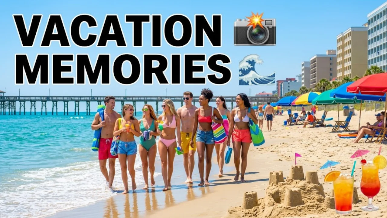 Vacation, Trip & Group Myrtle Beach Captions for Instagram