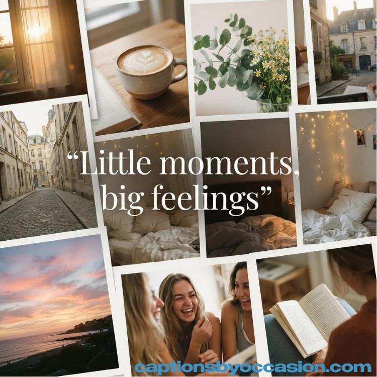 Cute & Aesthetic Photo Dump Captions