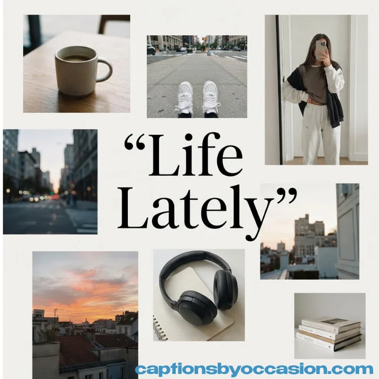 Seasonal & Occasion Photo Dump Captions
