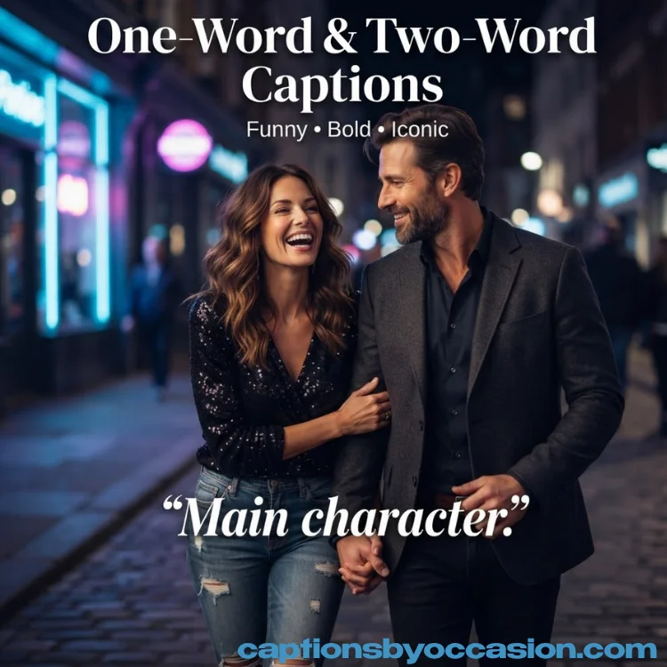 One-Word and Two-Word Sexy Captions