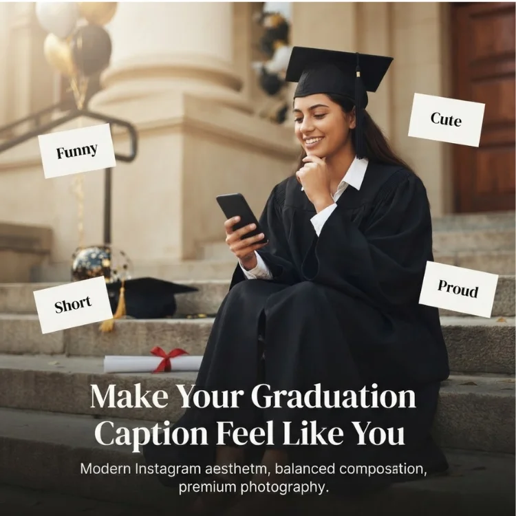Funny & Clever Graduation Captions for Instagram