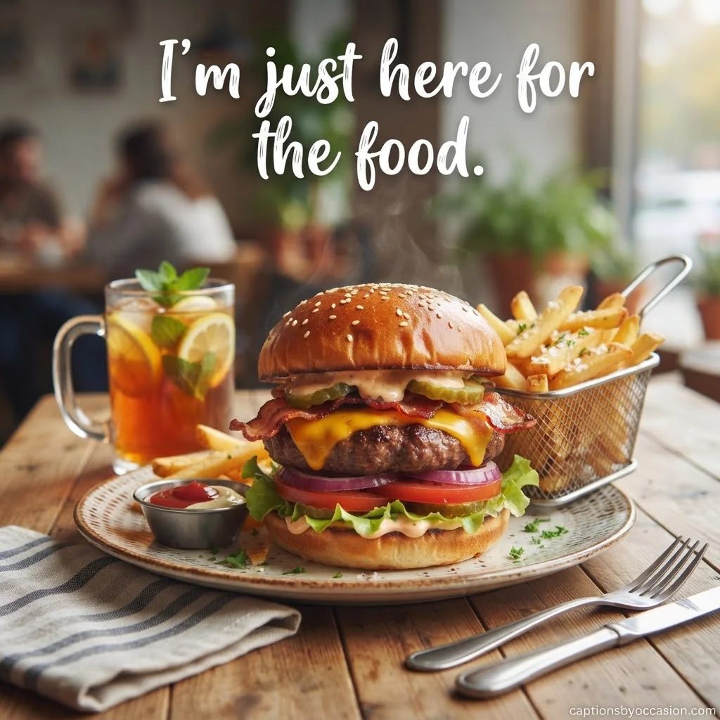 Food Captions for Instagram