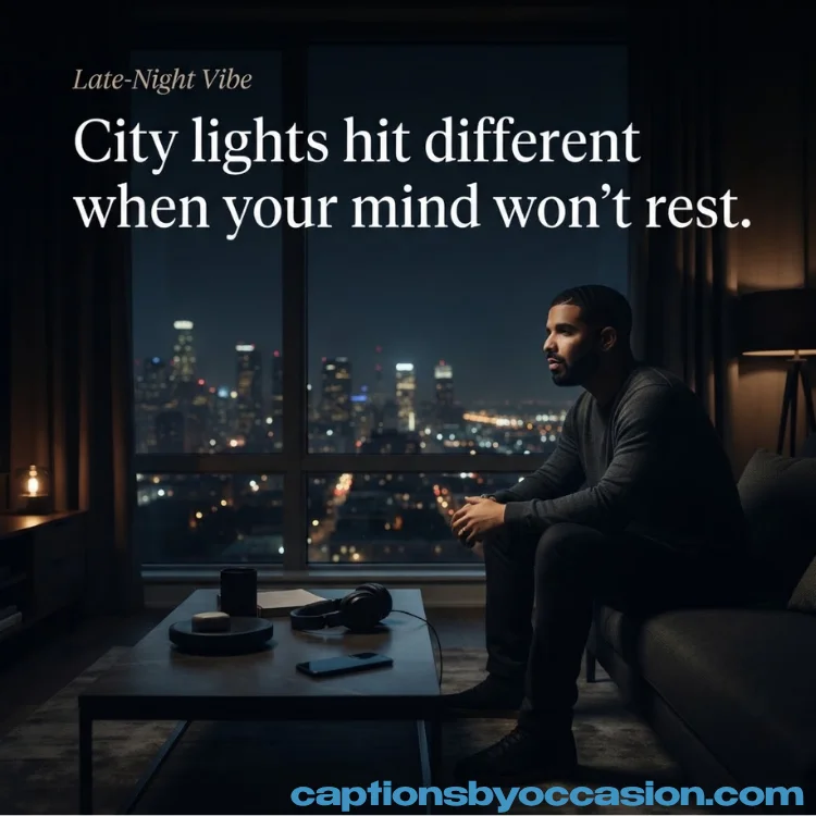 Drake-Inspired Captions for Instagram