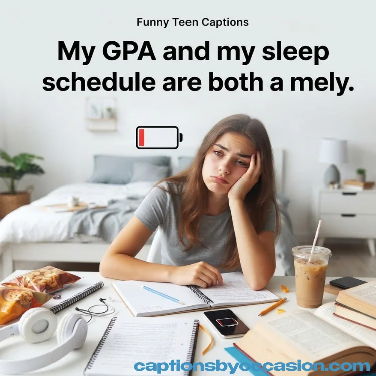 Cute and Funny Captions for Teenagers