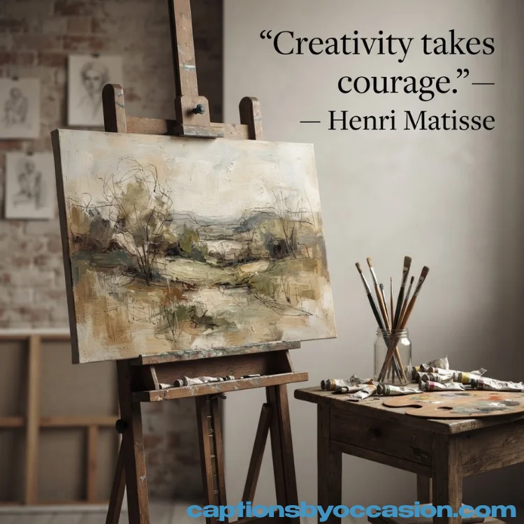 Inspirational and Artist Quote Captions for Instagram
