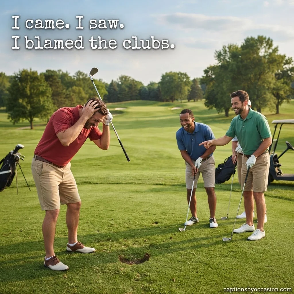 Funny Golf Captions