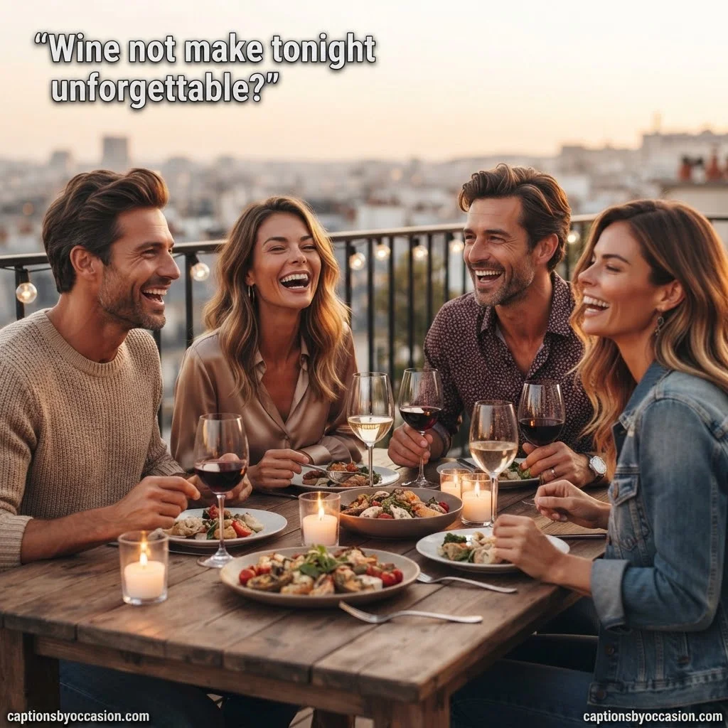 Funny Wine Captions