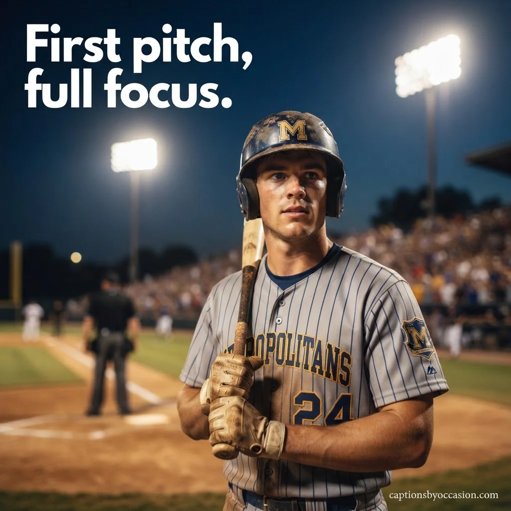 Funny Baseball Instagram Captions