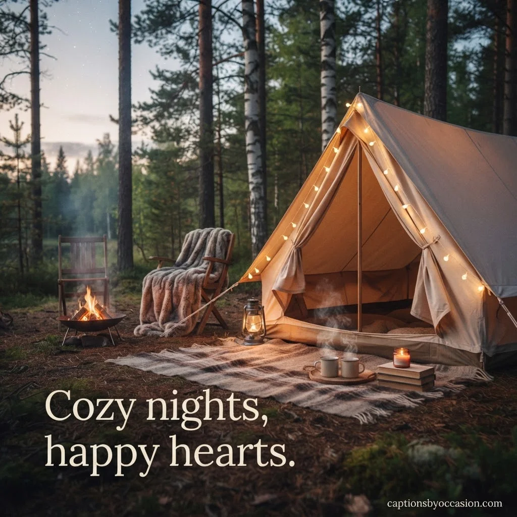 Cute & Aesthetic Camping Captions