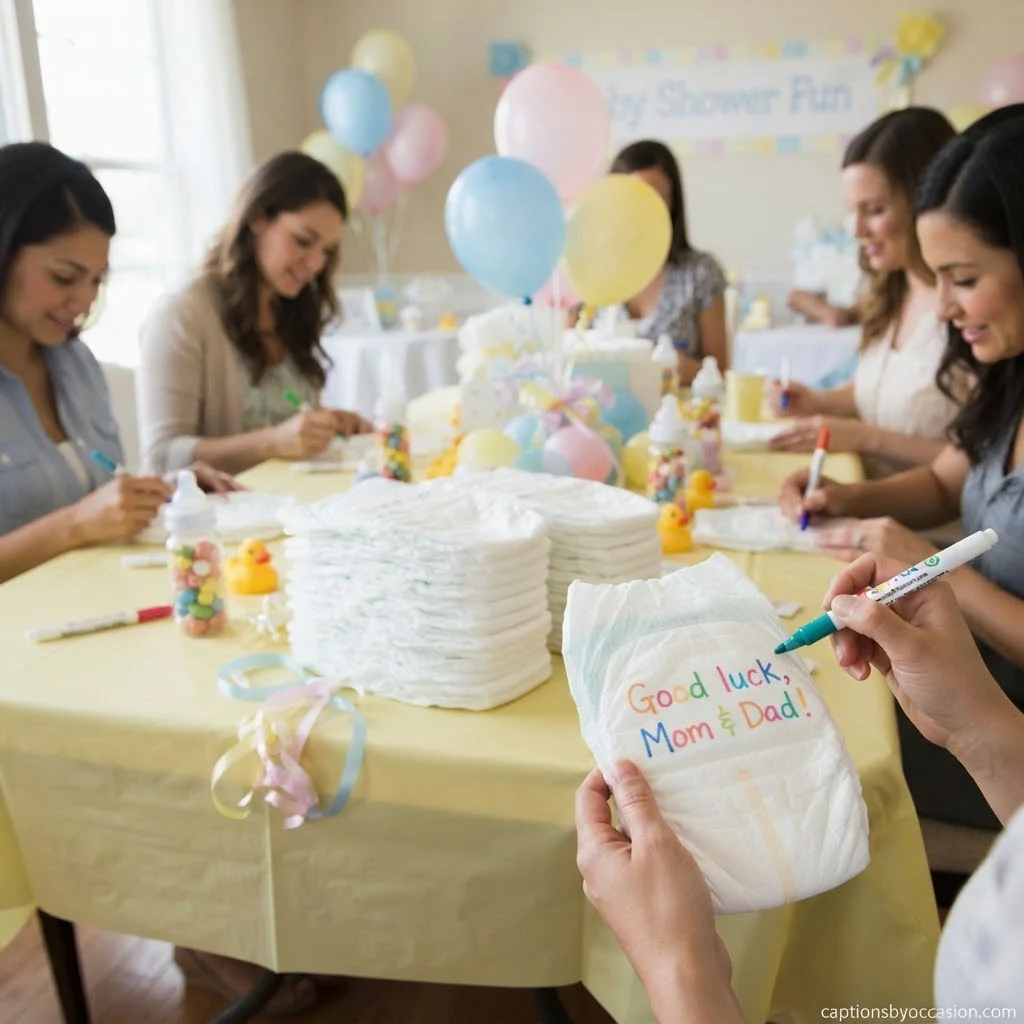 Cute Diaper Captions