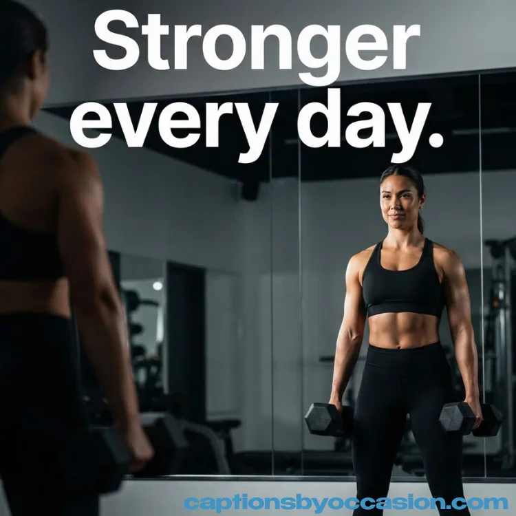 Short Gym Captions