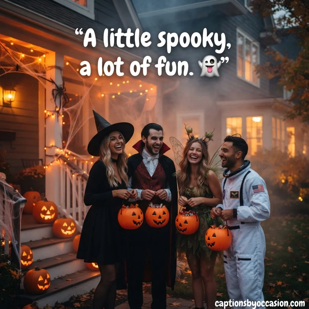 Spooky Season and Halloween Captions