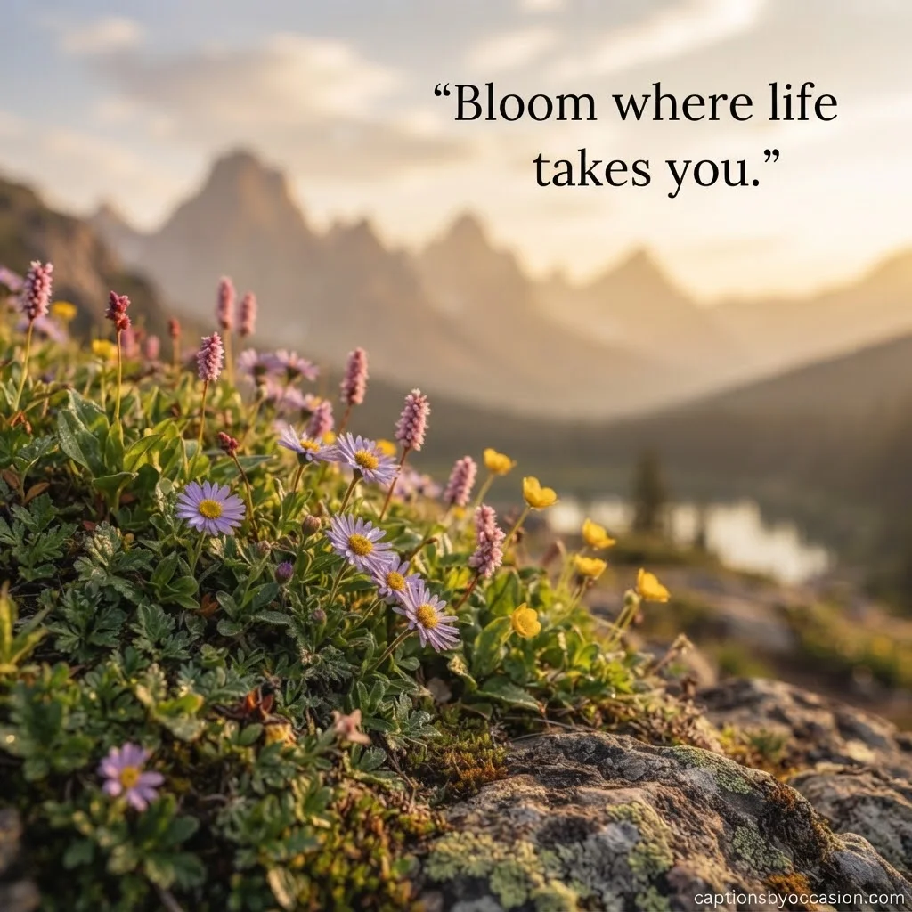 Aesthetic Nature Captions