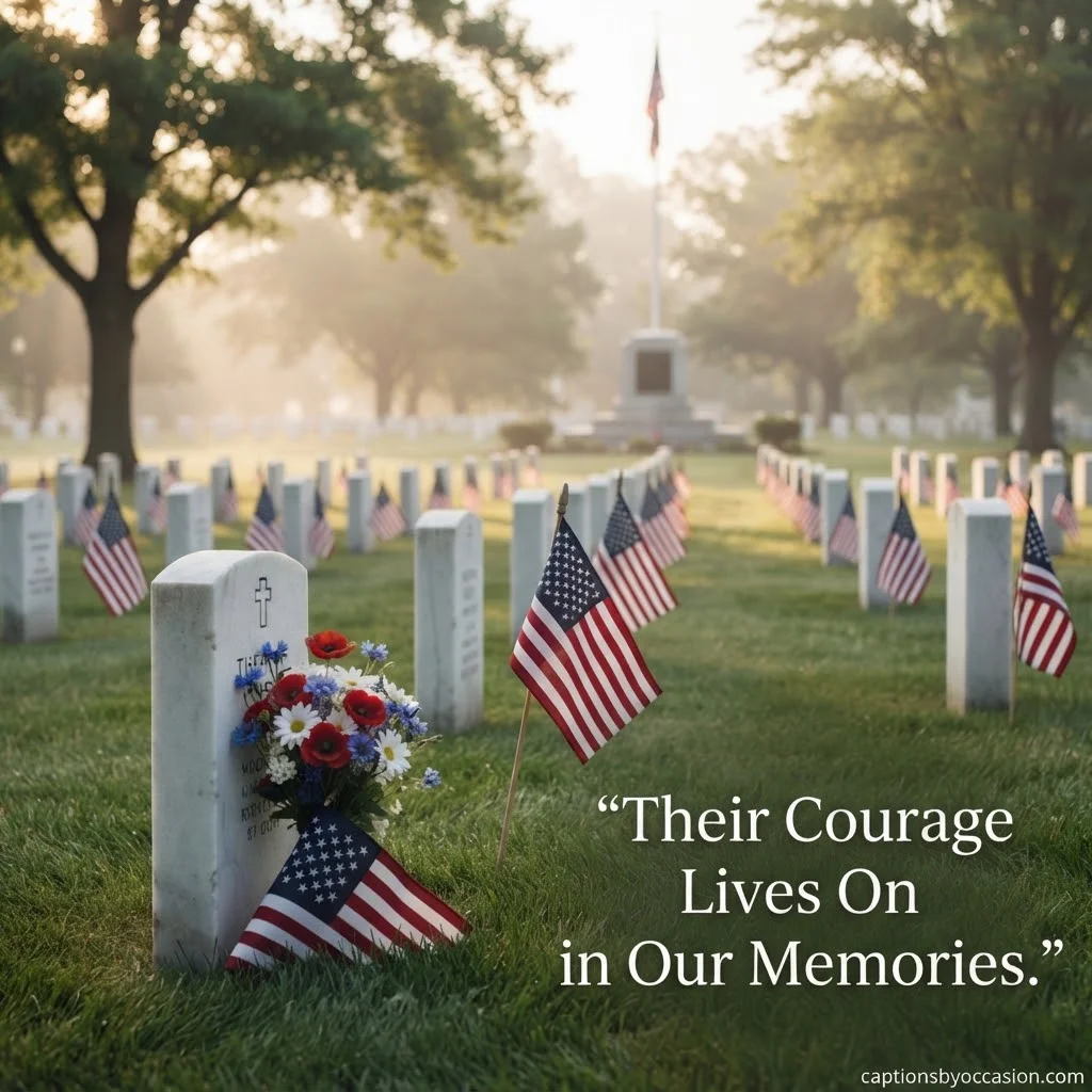 Patriotic Memorial Day Captions
