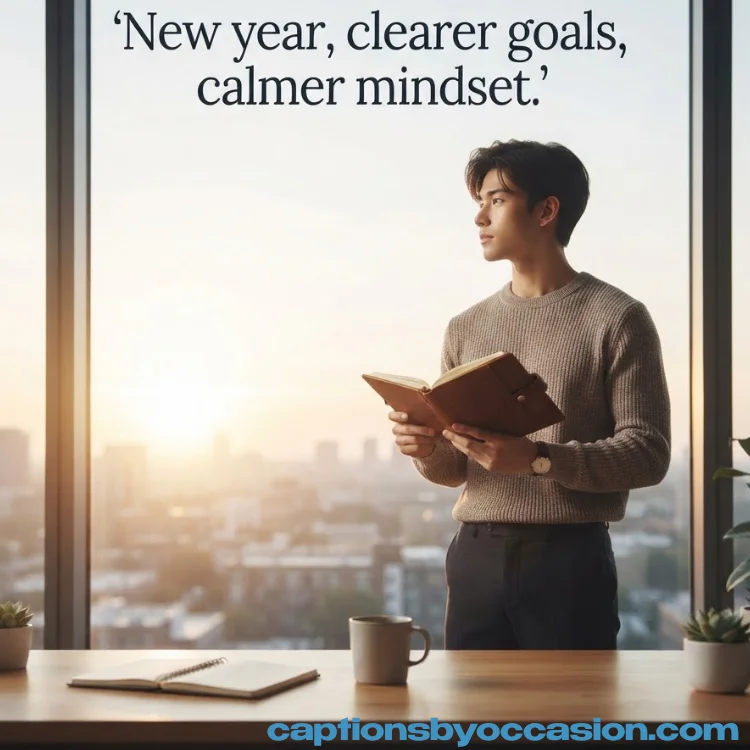Fresh Starts: New Year and New Beginnings Captions