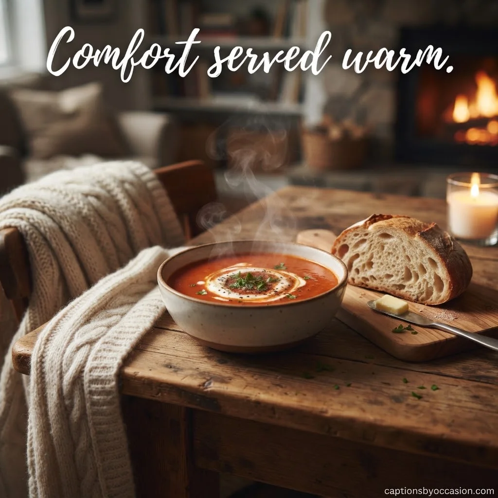 Cute and Foodie Captions