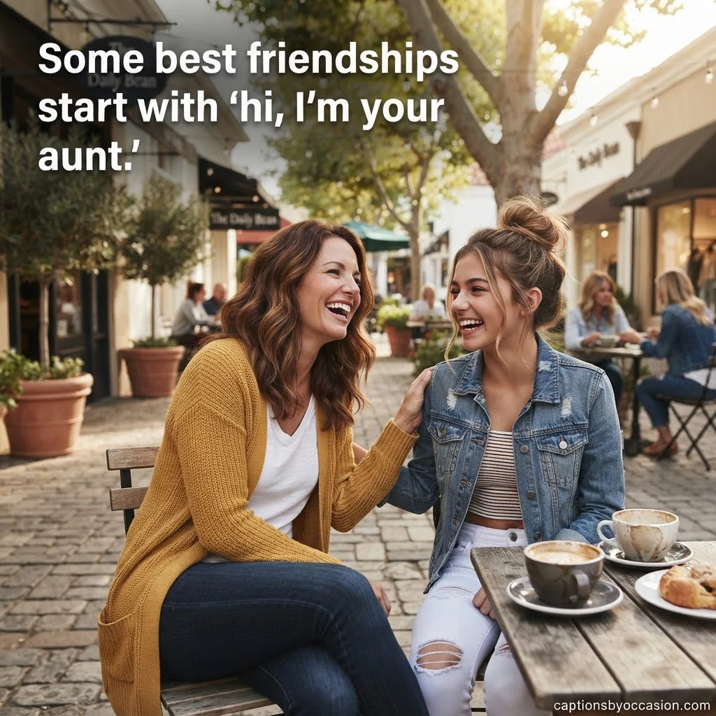 Aunt & Niece Captions