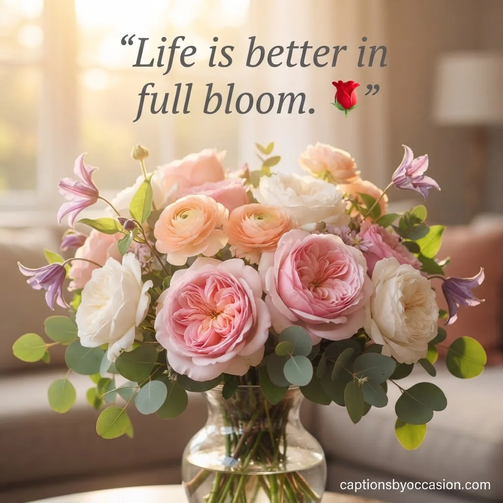 Beautiful Flower Captions