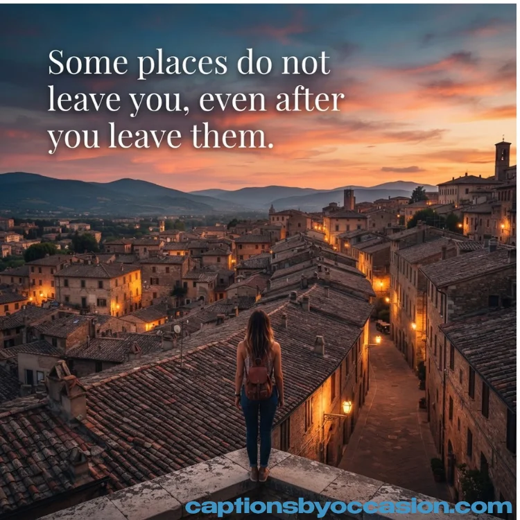 Aesthetic Travel Captions for Instagram