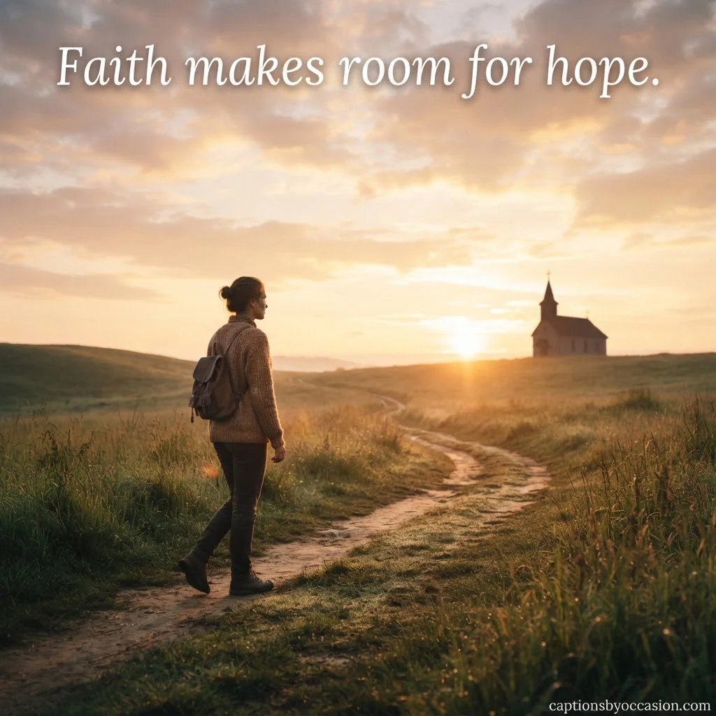 Sunday  Church and Worship Captions