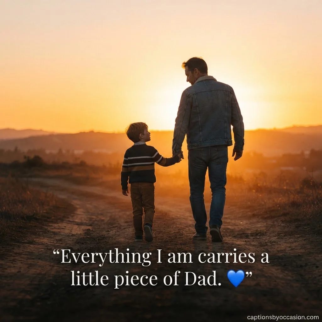 Heartfelt Father's Day Captions