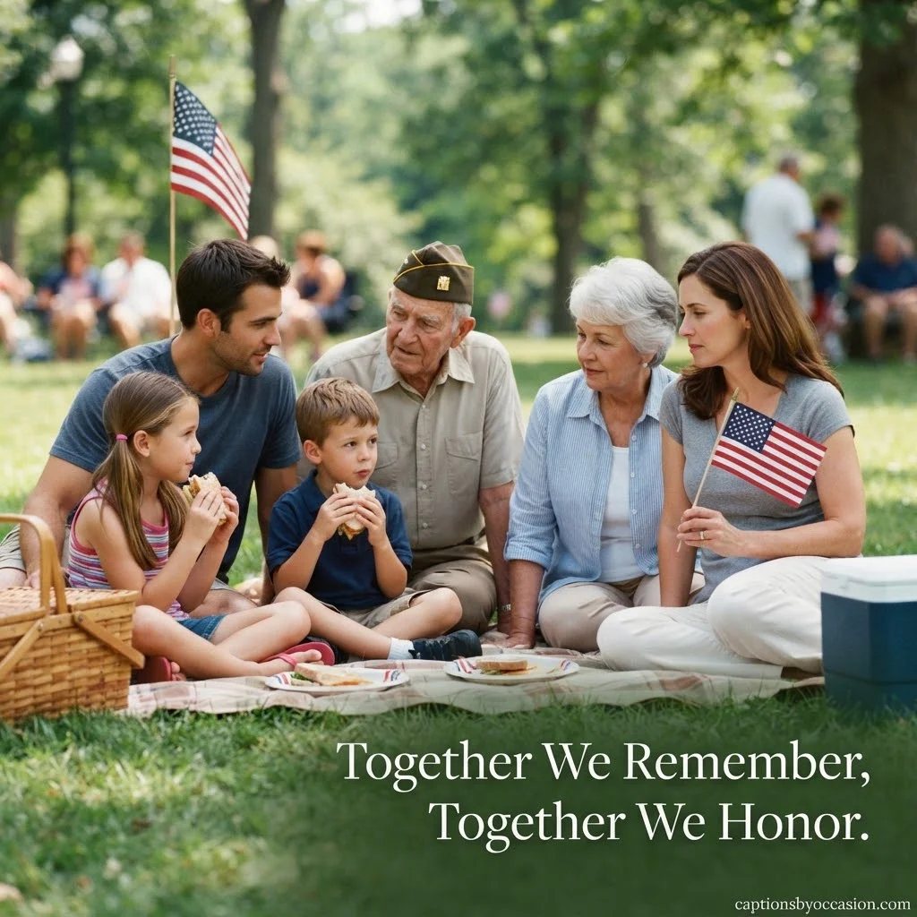 Meaningful & Heartfelt Memorial Day Captions