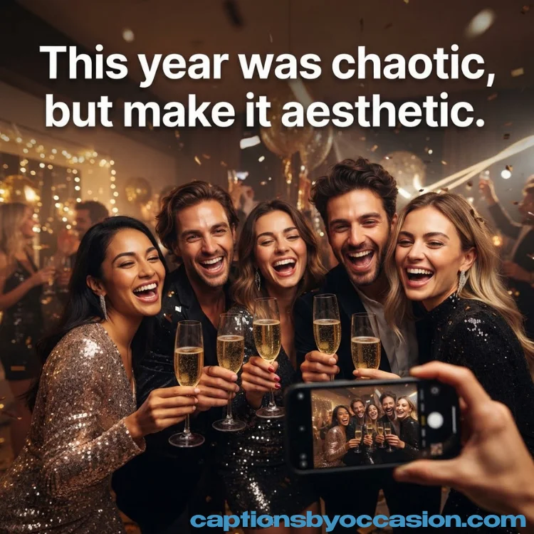 Short and Aesthetic End of Year Captions