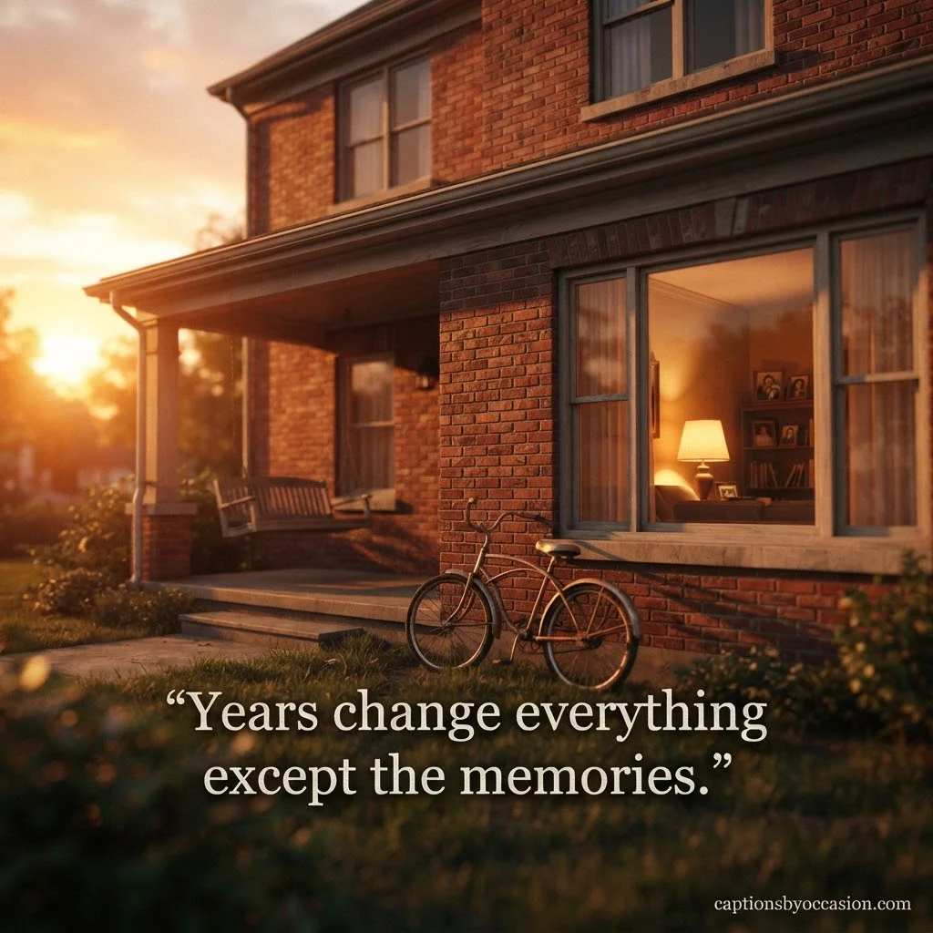 Cute & Heartfelt Childhood Home Captions