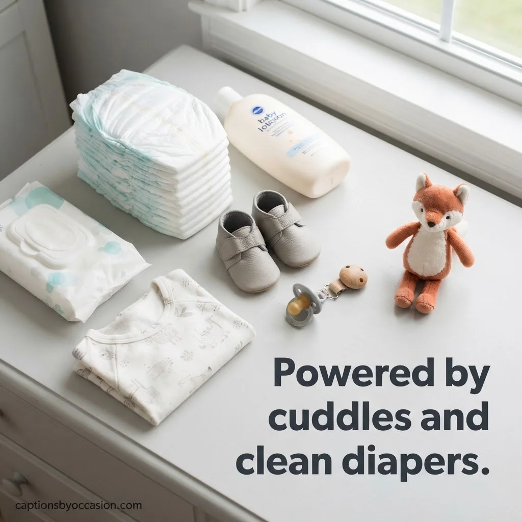 Baby Girl & Baby Boy Diaper Captions