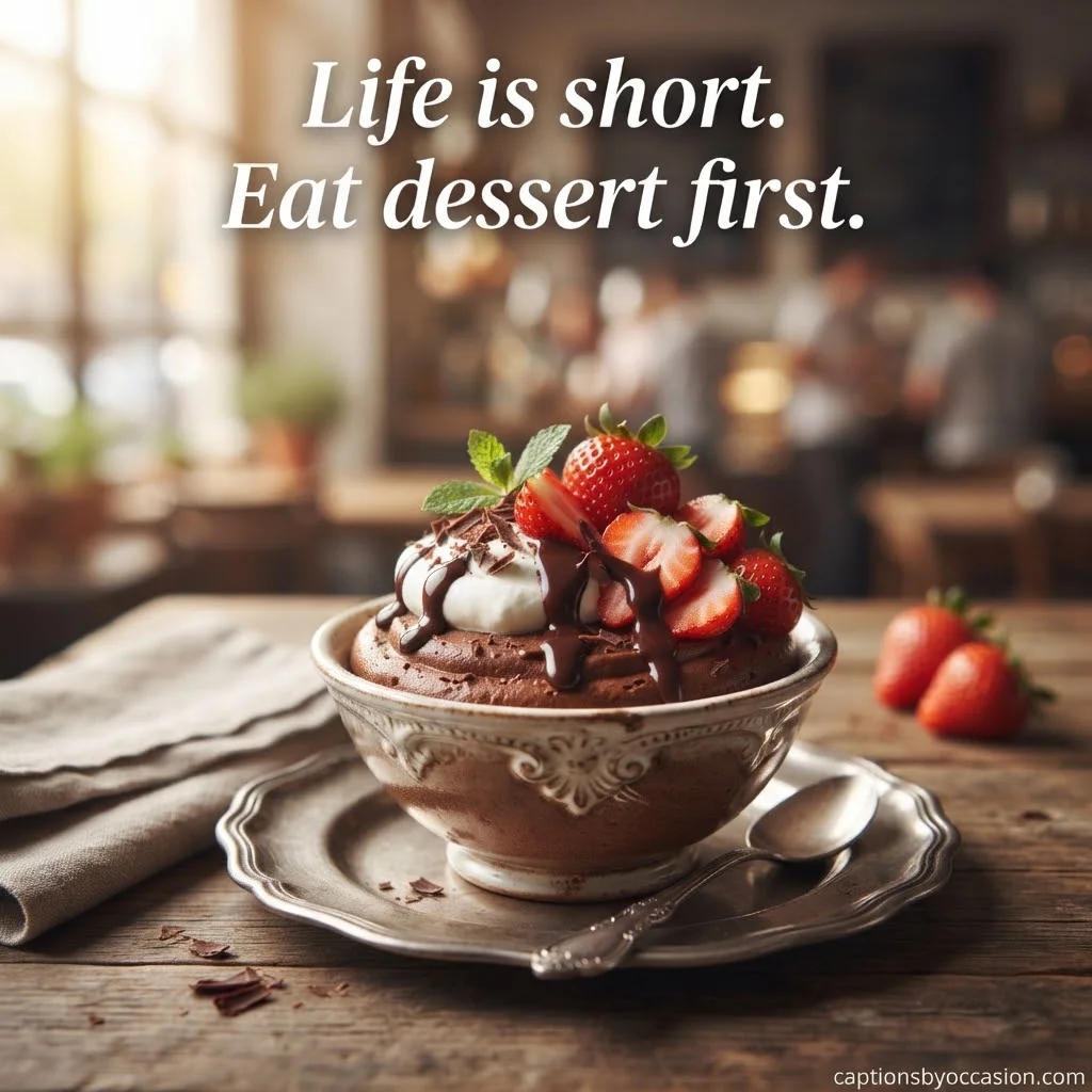 Comfort Food and Homemade Captions