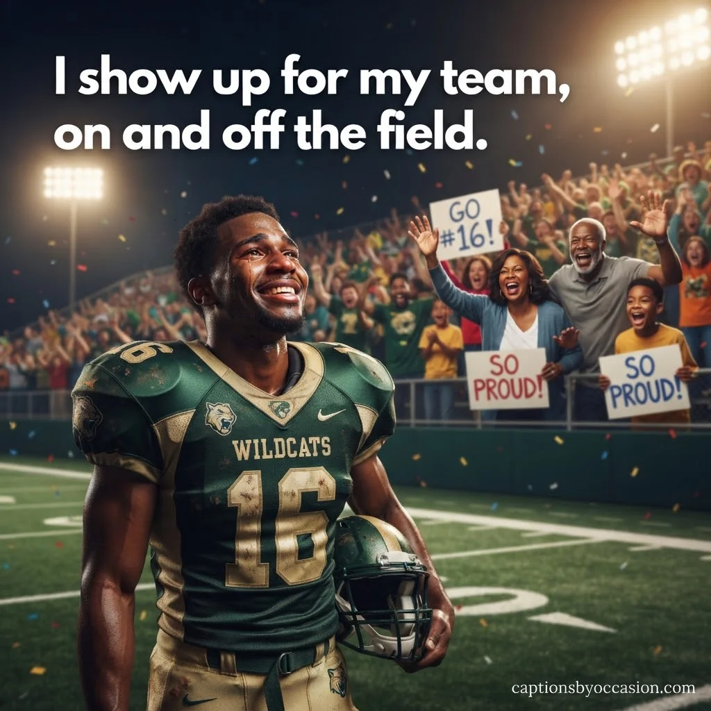Football Captions for Players & Fans