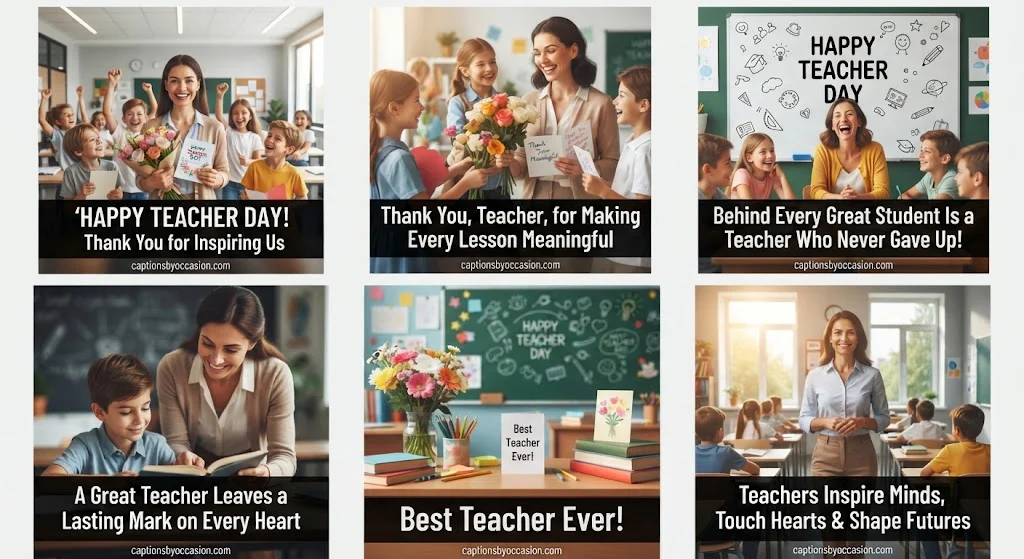 Funny Teacher's Day Captions for Instagram