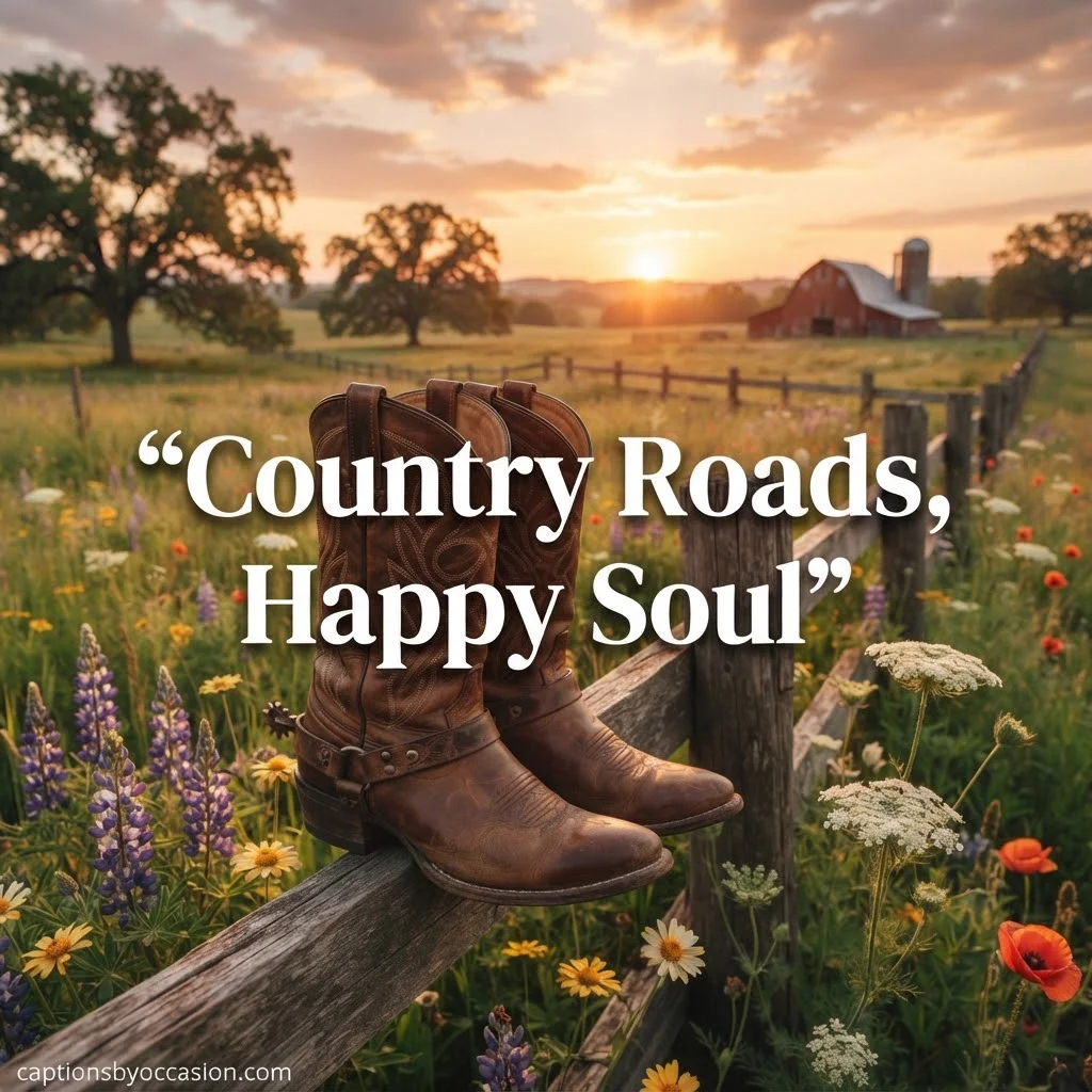 Best Short and Cute Country Instagram Captions