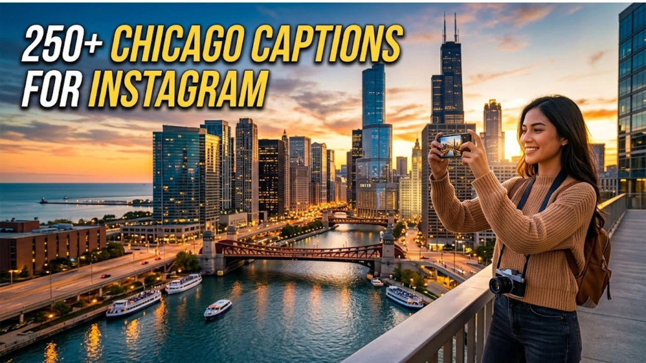 250+ Chicago Captions for Instagram That Are Funny, Cute & Iconic
