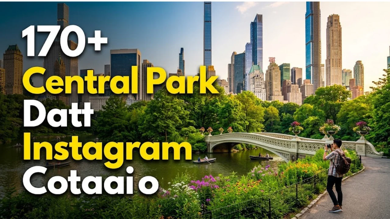 170+ Central Park Captions for Instagram: Cute, Funny, Short & Scenic (2026)