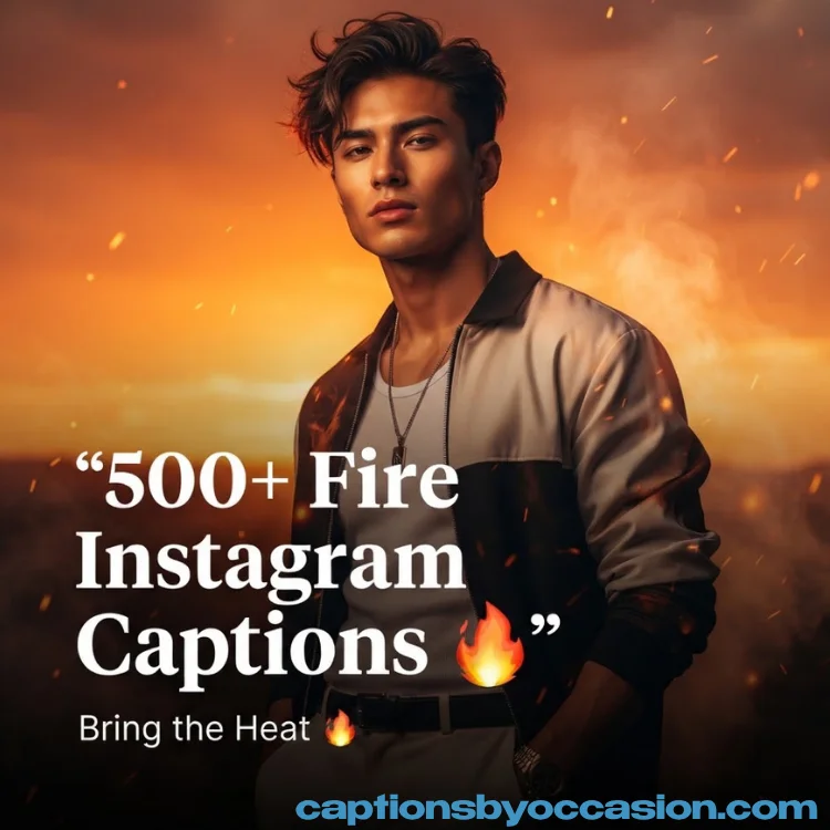 500+ Best Fire Instagram Captions for Photos That Bring the Heat