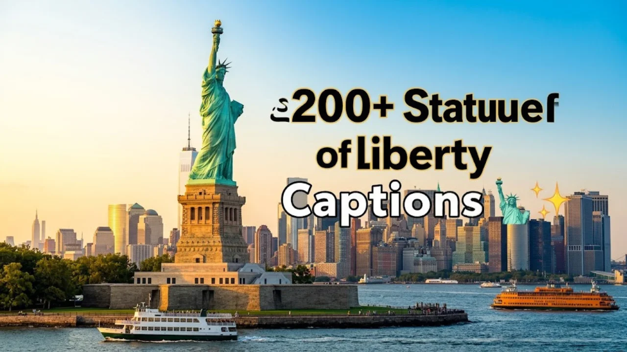 200+ Statue of Liberty Captions for Instagram: Funny, Iconic, Short & Inspiring (2026)
