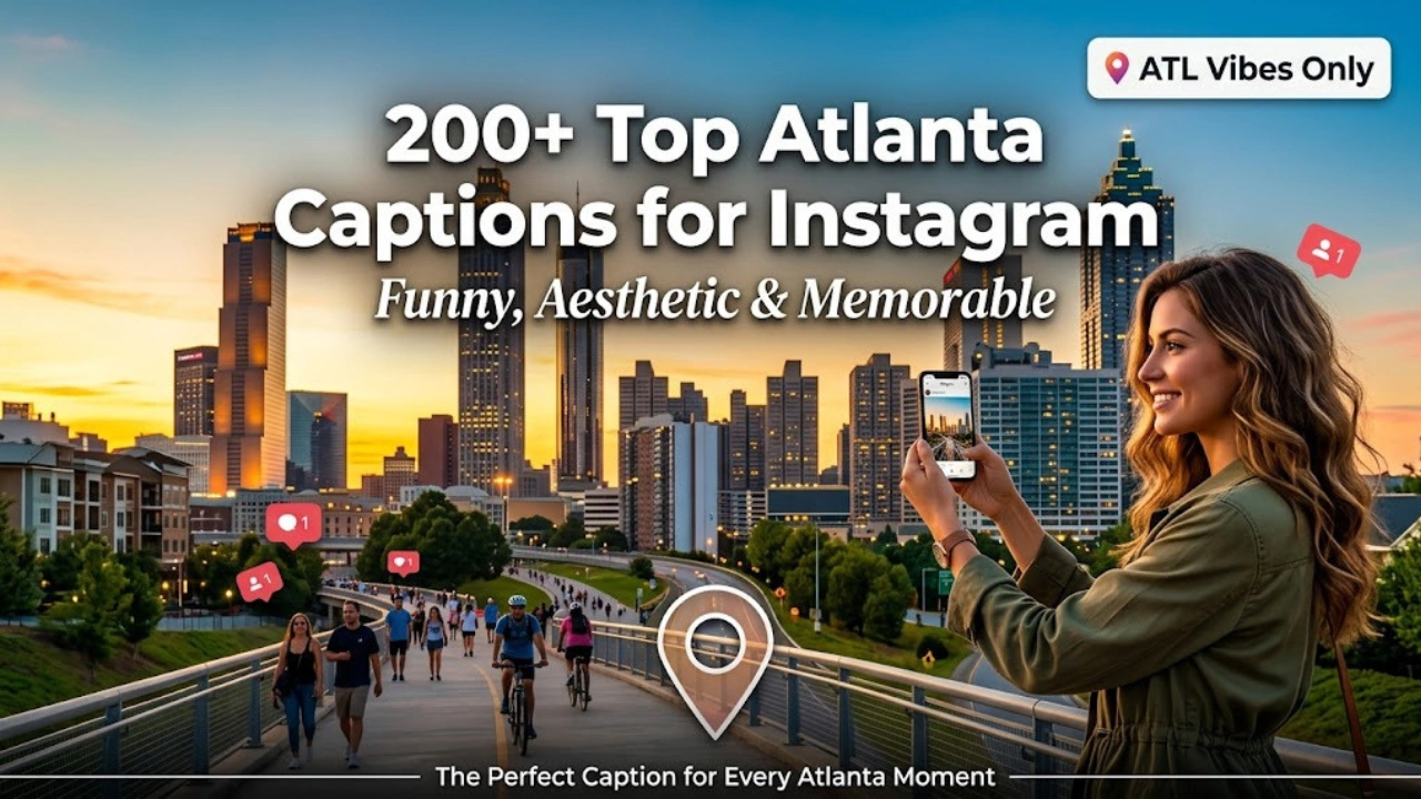 200+ Top Atlanta Captions for Instagram: Funny, Aesthetic & Memorable