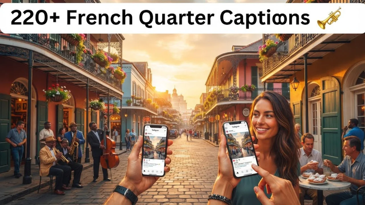 220+ French Quarter Captions for Instagram: Funny, Aesthetic, Short & New Orleans Vibes (2026)