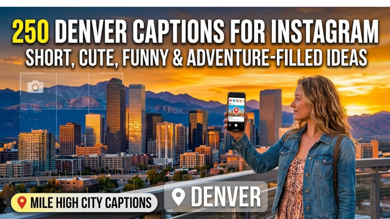 250 Denver Captions for Instagram: Short, Cute, Funny & Adventure-Filled Ideas