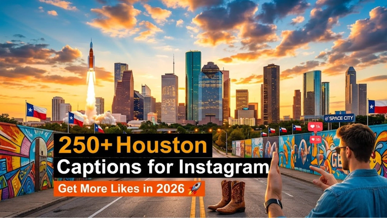 250+ Houston Captions for Instagram That Get More Likes in 2026