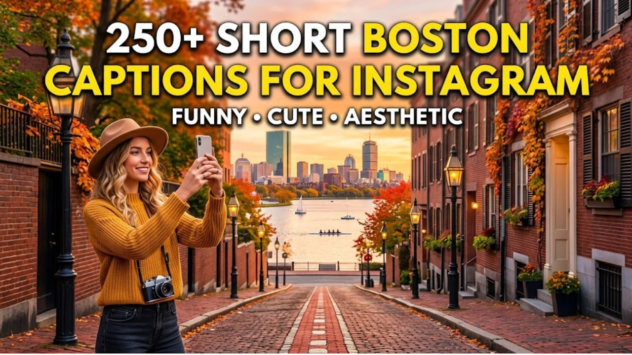250+ Short Boston Captions for Instagram You'll Want to Copy