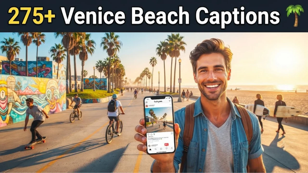 The Ultimate List of 275+ Venice Beach Captions for Instagram (2026)